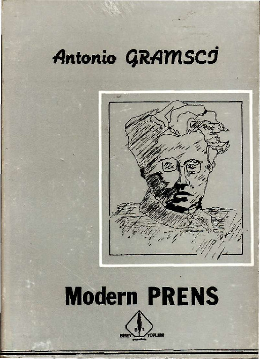 Modern Prens Antonio Gramsci Cev Pars Esin 1984 Ankara 91s
